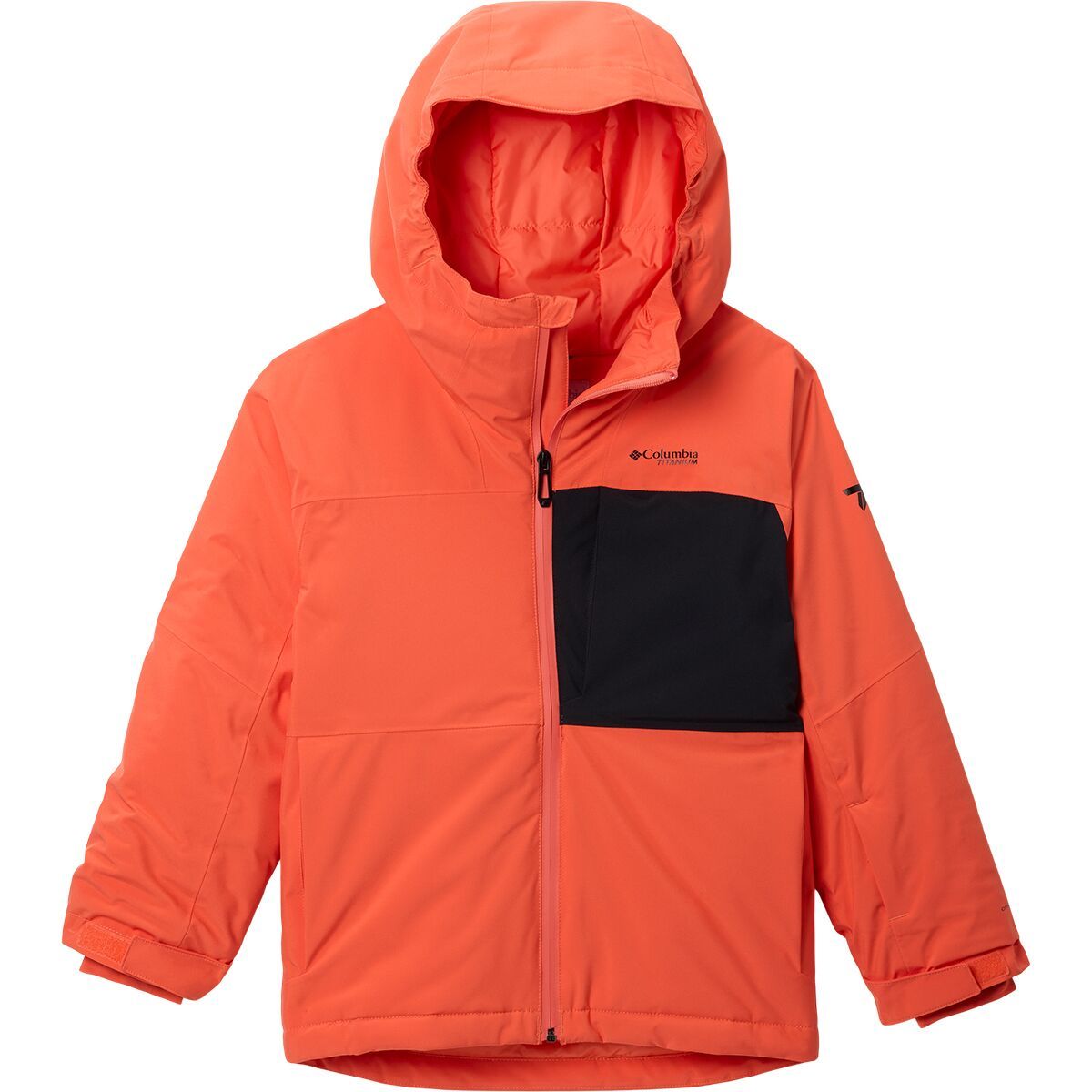 Image of Columbia Holcomb Grove Jacket - Kids' Zing/Black, XL