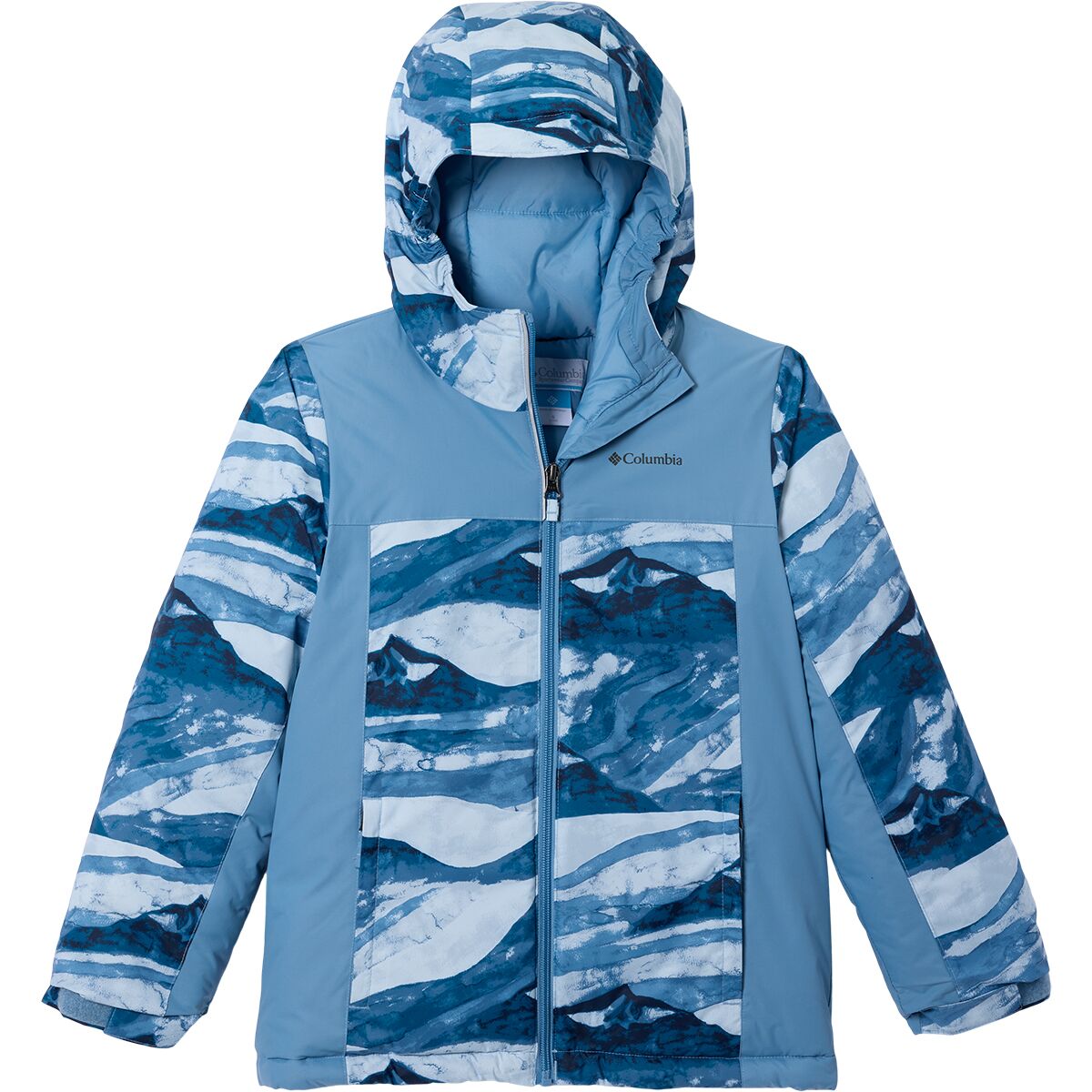 Image of Columbia Horizon Ride IV Printed Jacket - Girls' Rainy Day Summits/Rainy Day, XL