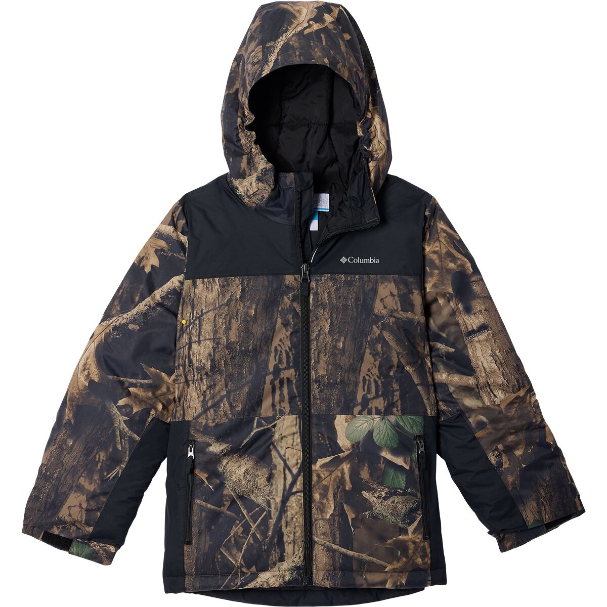 Image of Columbia Lightning Lift IV Printed Jacket - Boys' Timberwolf/Black2, XL