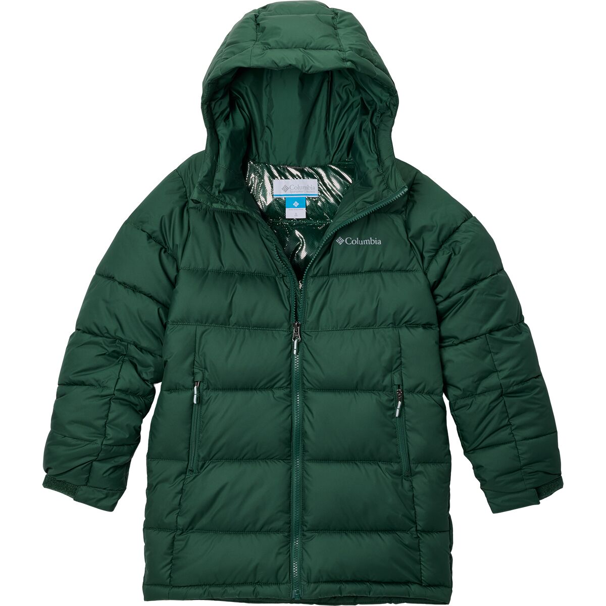 Image of Columbia Pike Lake Mid Jacket - Kids' Rain Forest, L