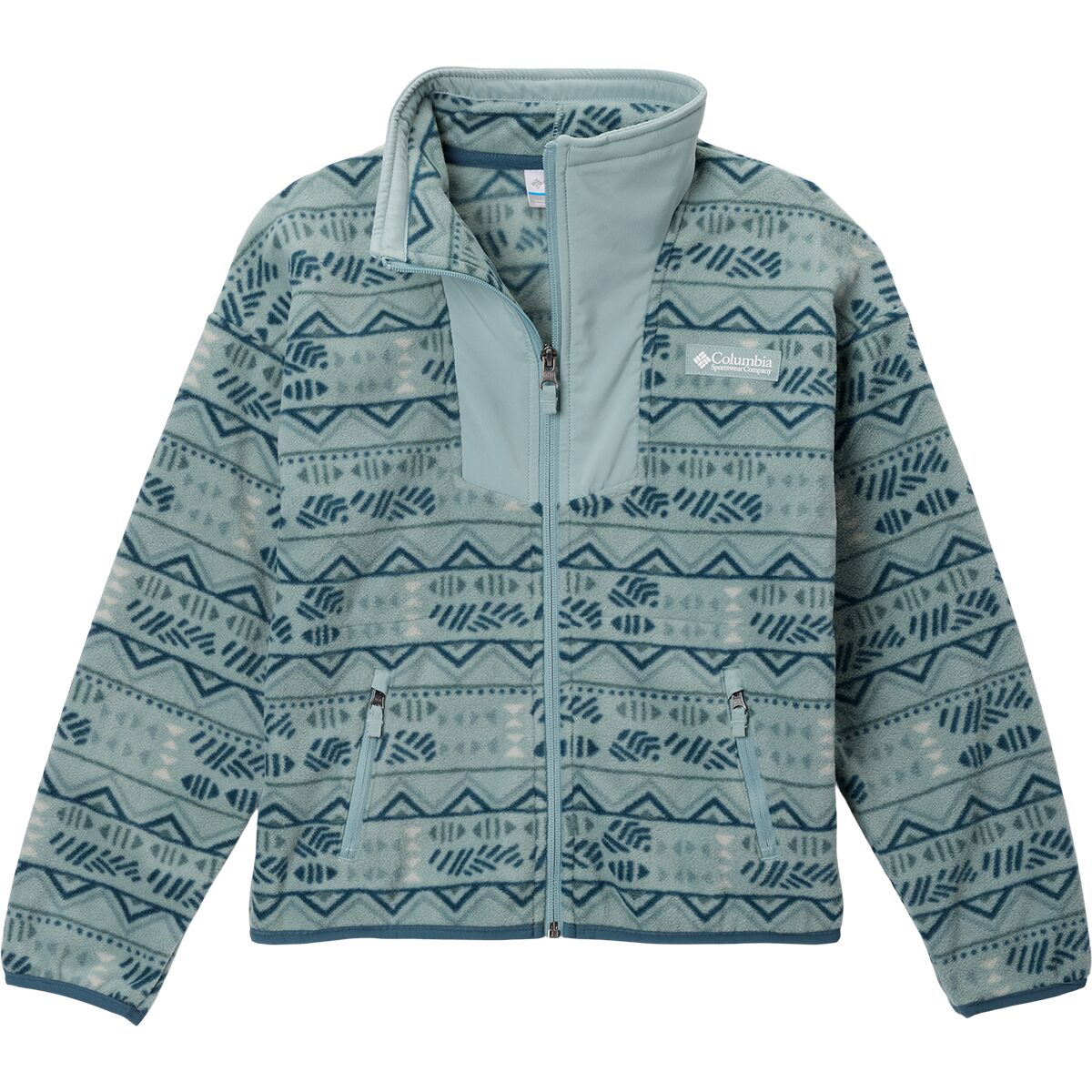 Columbia Sequoia Grove Printed Full-Zip Fleece Jacket - Kids' - Kids