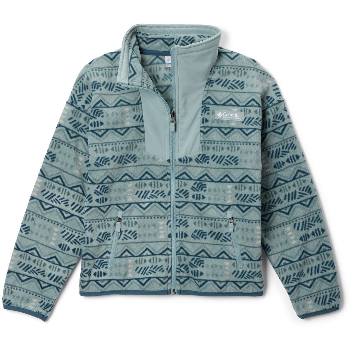 Columbia Sequoia Grove Printed Full-Zip Fleece Jacket - Kids