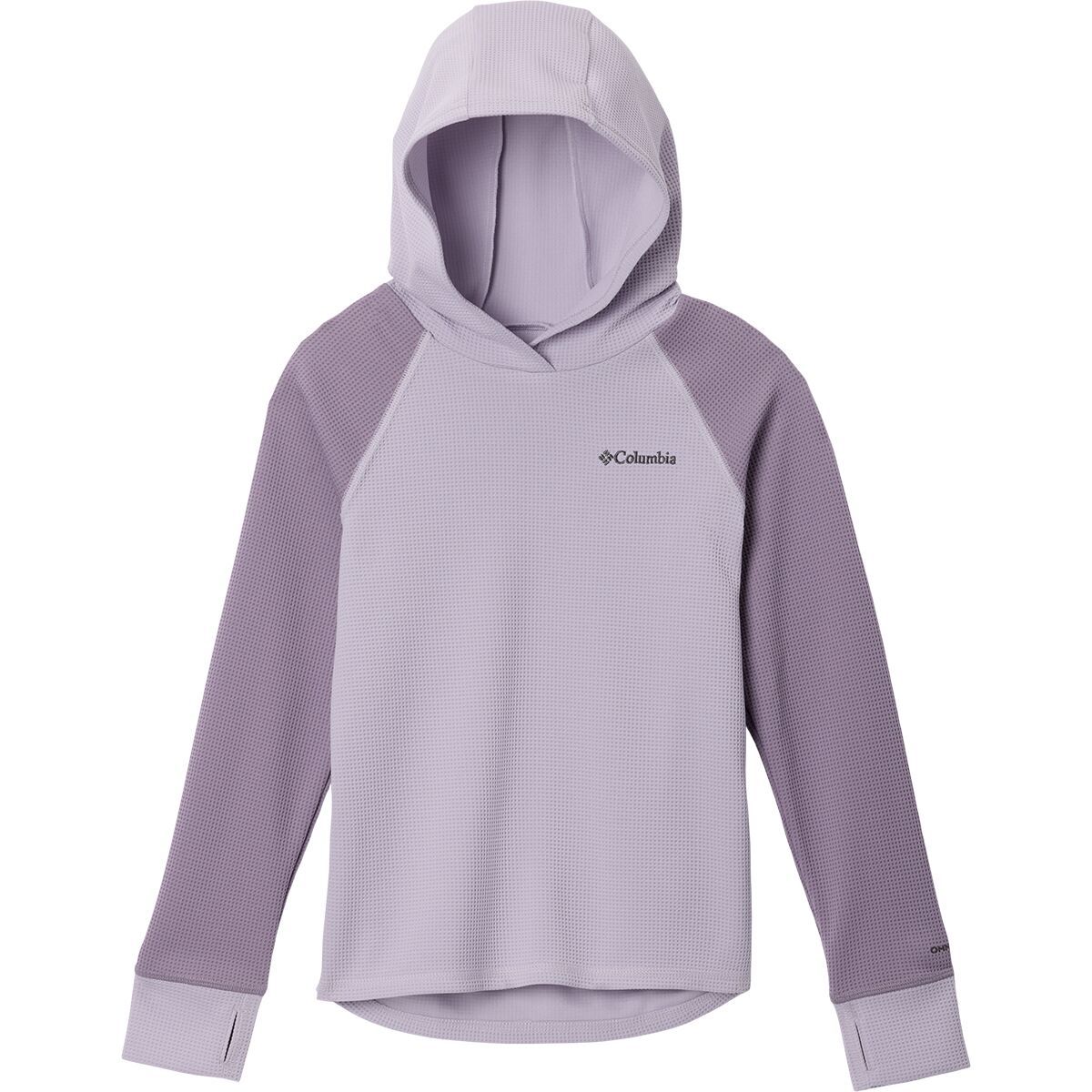 Image of Columbia Tech Trail Utility Warm Hoodie - Kids' Lavender Pearl/Shale Purple, L