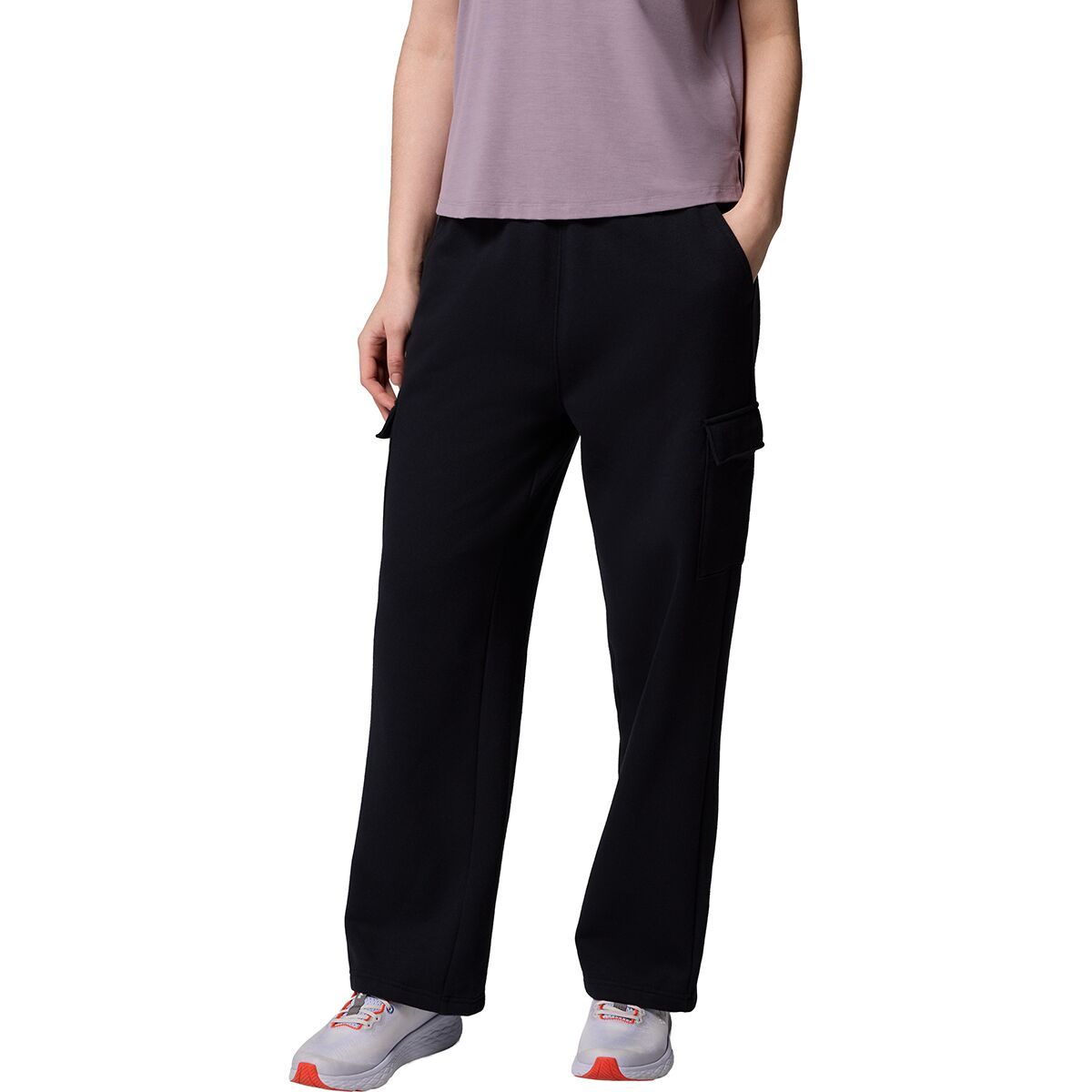 Image of Columbia Aldermore Fleece Cargo Pant - Women's Black, M/Reg