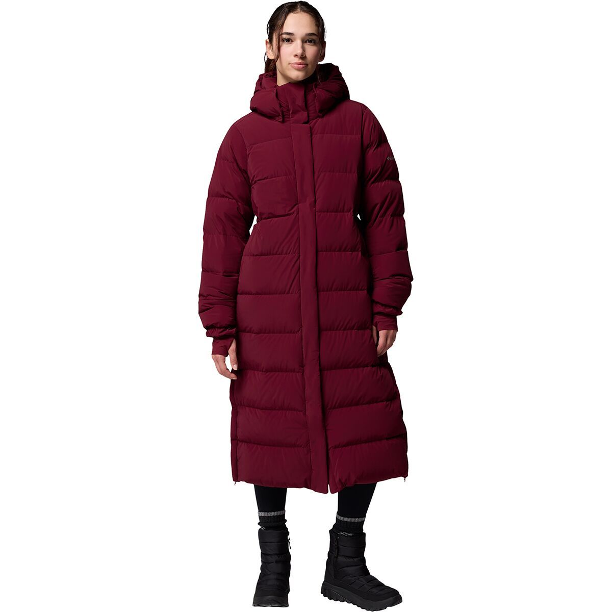 Columbia Amaze Puff Long Hooded Jacket - Women