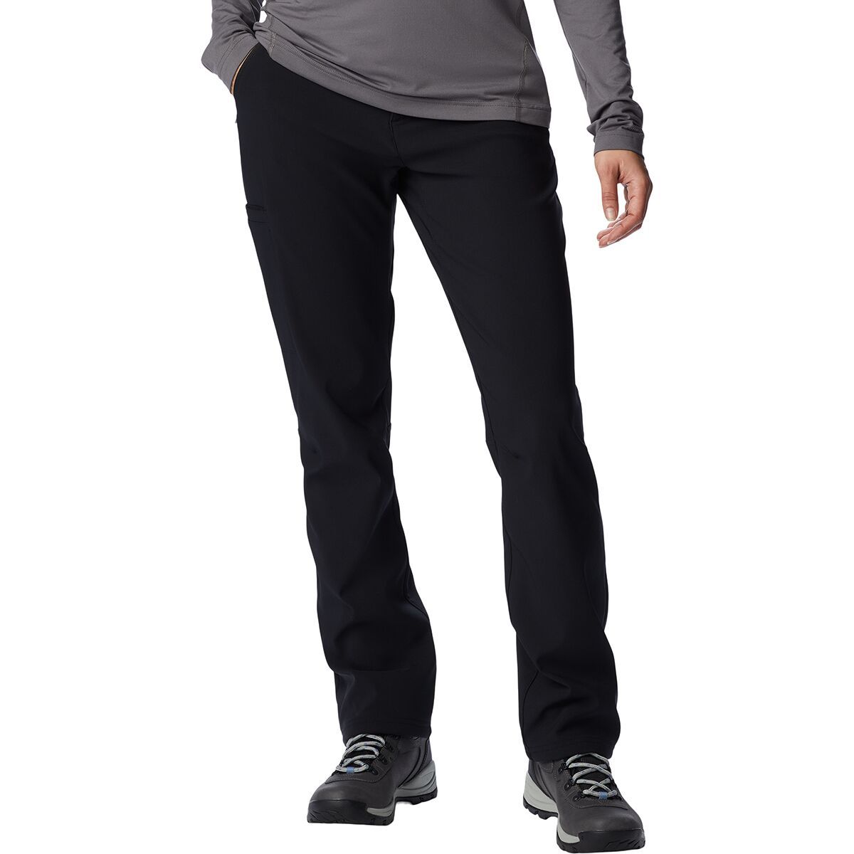 Image of Columbia Back Beauty Warm Softshell Pant - Women's Black, 6/Reg