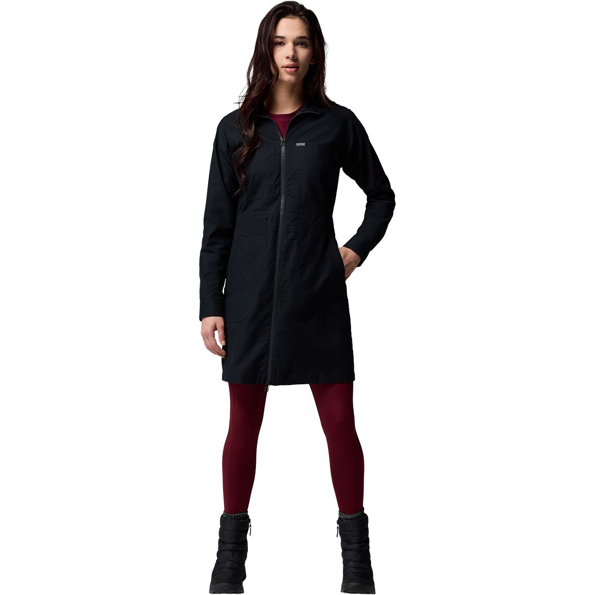 Image of Columbia Brea Falls Dress - Women's Black, XL