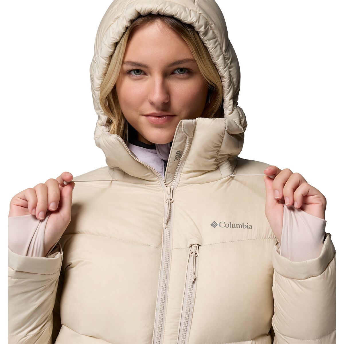 Columbia Cloudview Down Hooded Jacket - Women's - Clothing
