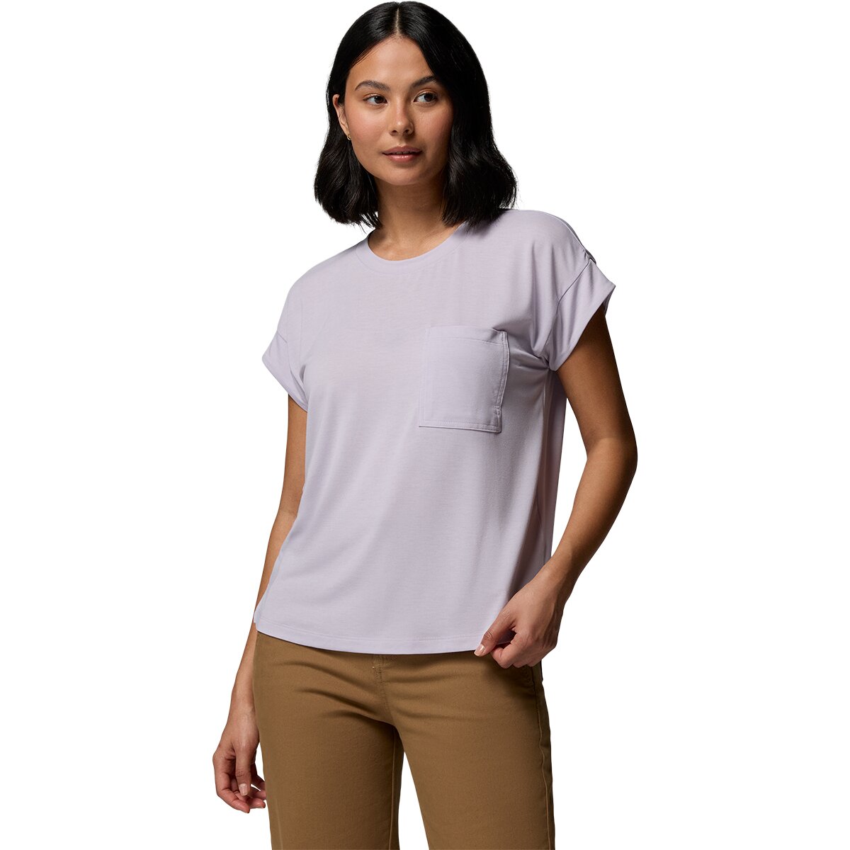 Image of Columbia Daniela Falls Shirt - Women's Lavender Pearl, M