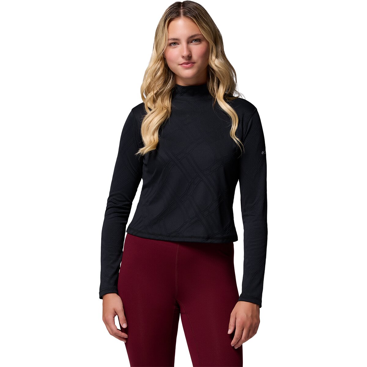 Image of Columbia Granite Point Long-Sleeve Turtleneck - Women's Black, L