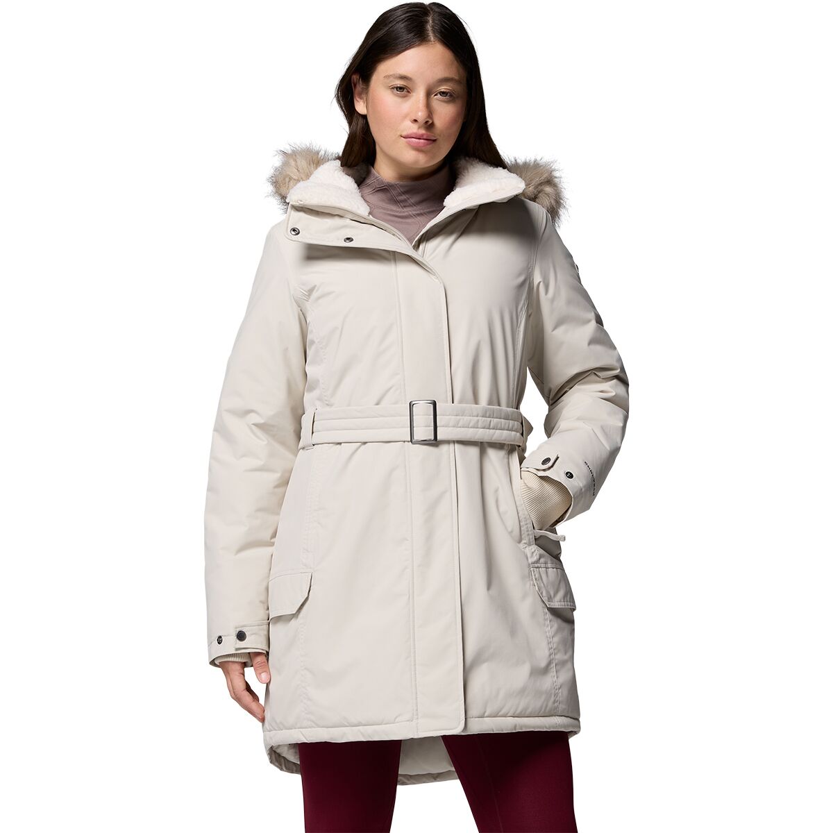Image of Columbia Icelandite II Parka - Women's Dark Stone, S