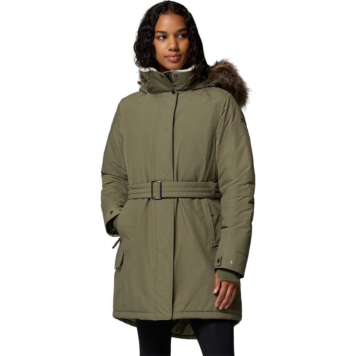 Image of Columbia Icelandite II Parka - Women's Stone Green, XL