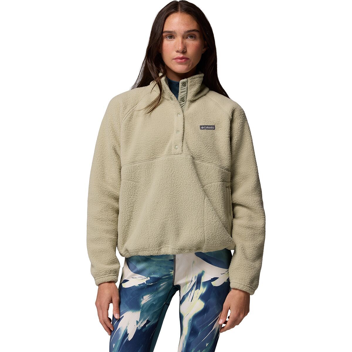 Columbia Jasper Ridge Pebbled Fleece Half Snap Pullover - Women's
