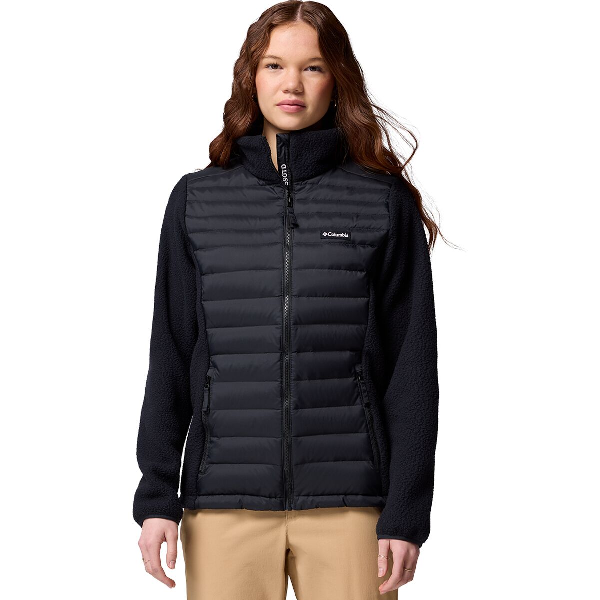 Image of Columbia Juniper Peak Hybrid Jacket - Women's Black, L