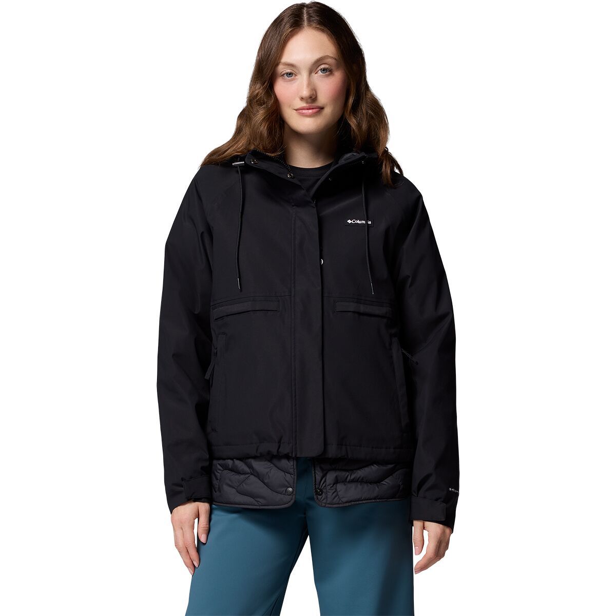 Image of Columbia Montara Park Interchange 3-In-1 Jacket - Women's Black, S