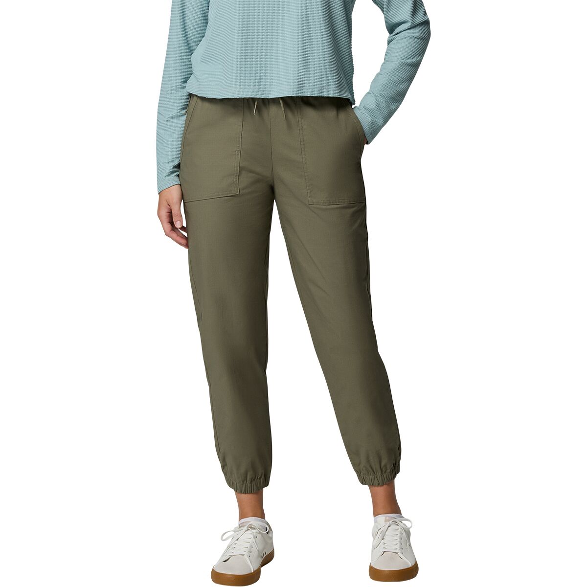 Image of Columbia ROC Ripstop Jogger - Women's Stone Green, XL/Reg