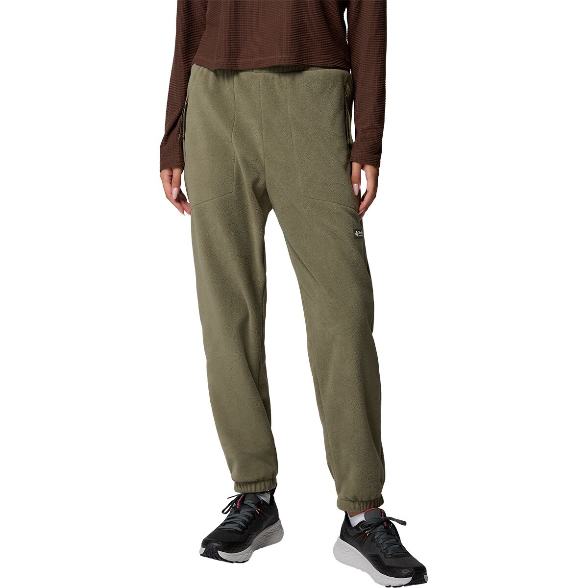 Image of Columbia Sequoia Grove Fleece Pant - Women's Stone Green, XL/Reg
