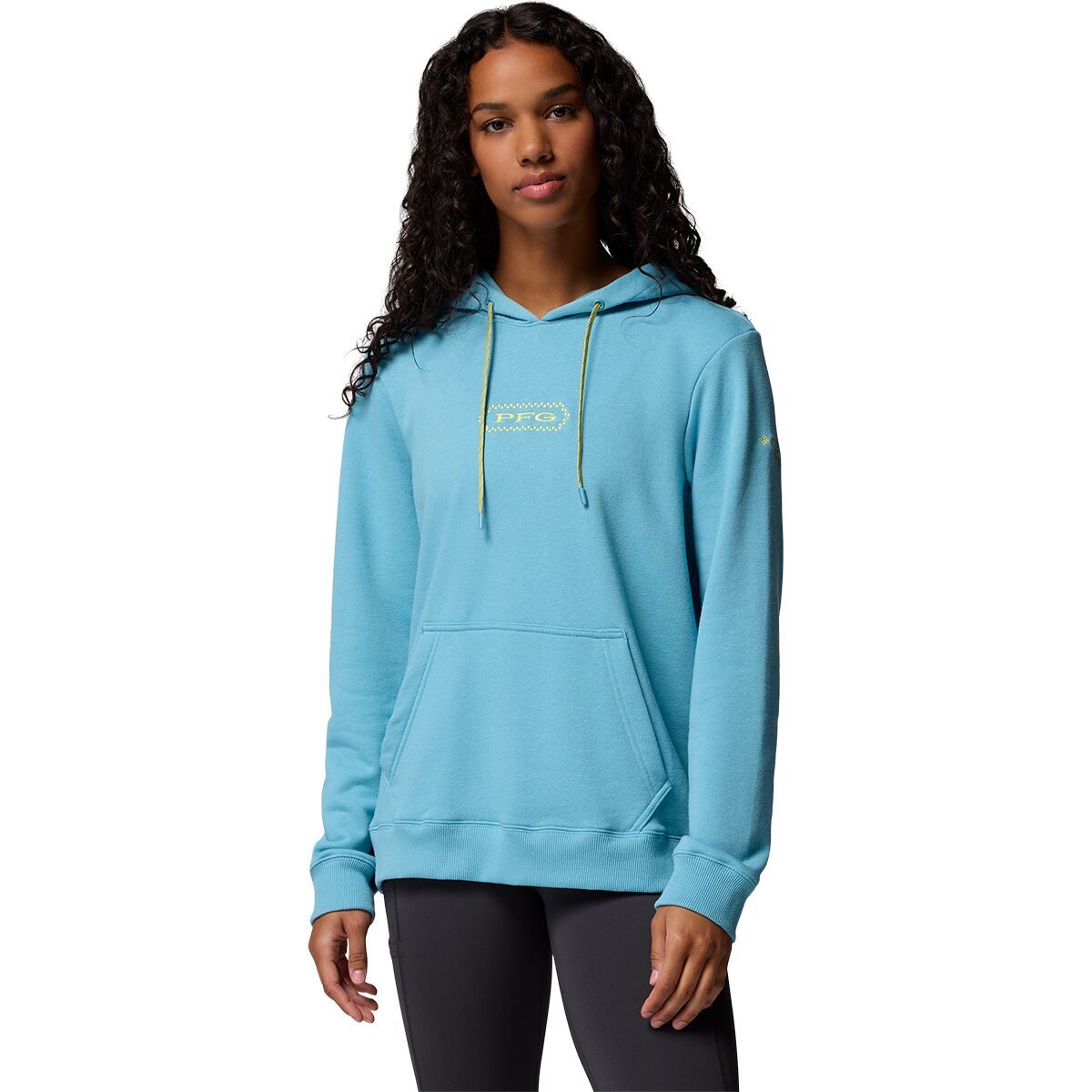 Image of Columbia Sunrise Basin Fleece Pullover Hoodie - Women's Vintage Blue, S
