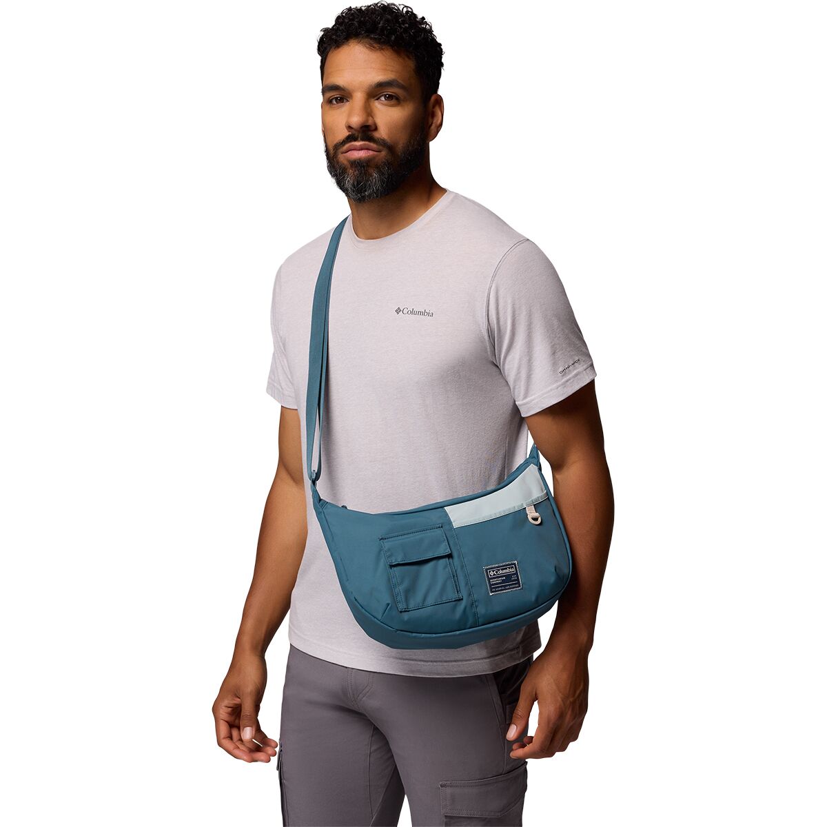 Image of Columbia Cottonwood Creek Saddlebag Everblue/Crushed Blue, One Size