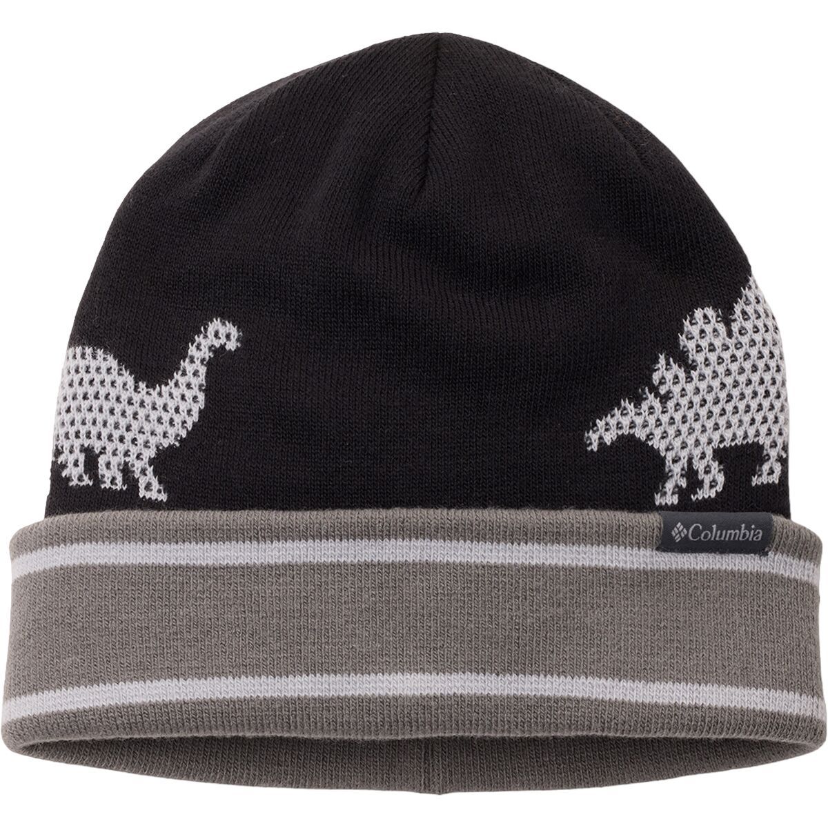 Image of Columbia Kitterwibbit Beanie - Kids' Black/City Grey/Columbia Grey, One Size