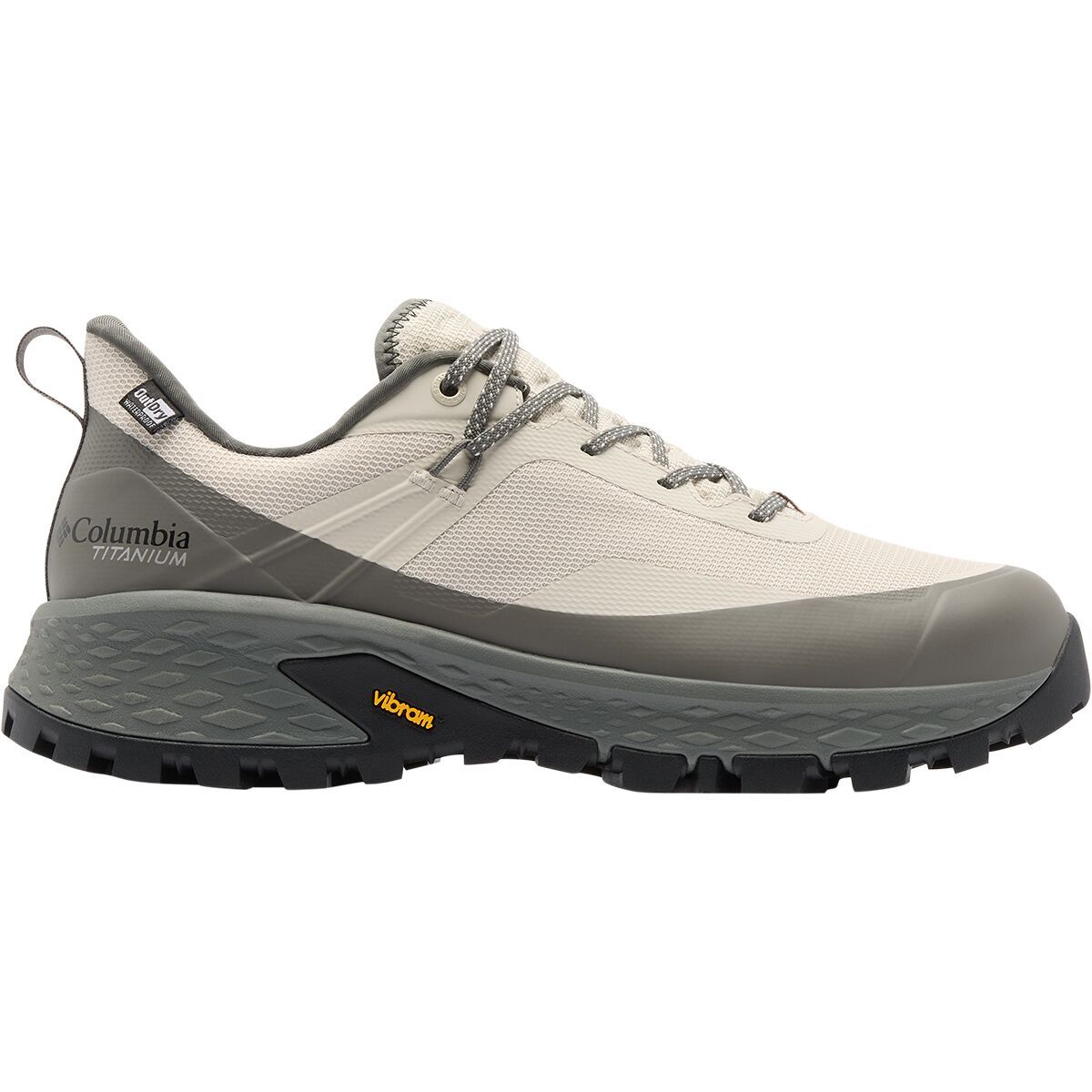 Image of Columbia Tellurix Titanium Outdry Hiking Shoe - Men's Cloud Grey/Charcoal, 12.0