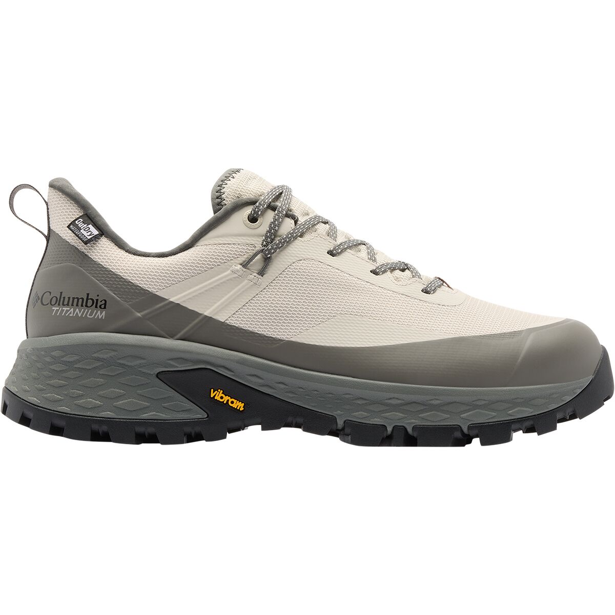 Image of Columbia Tellurix Titanium Outdry Hiking Shoe - Men's Cloud Grey/Charcoal, 9.0