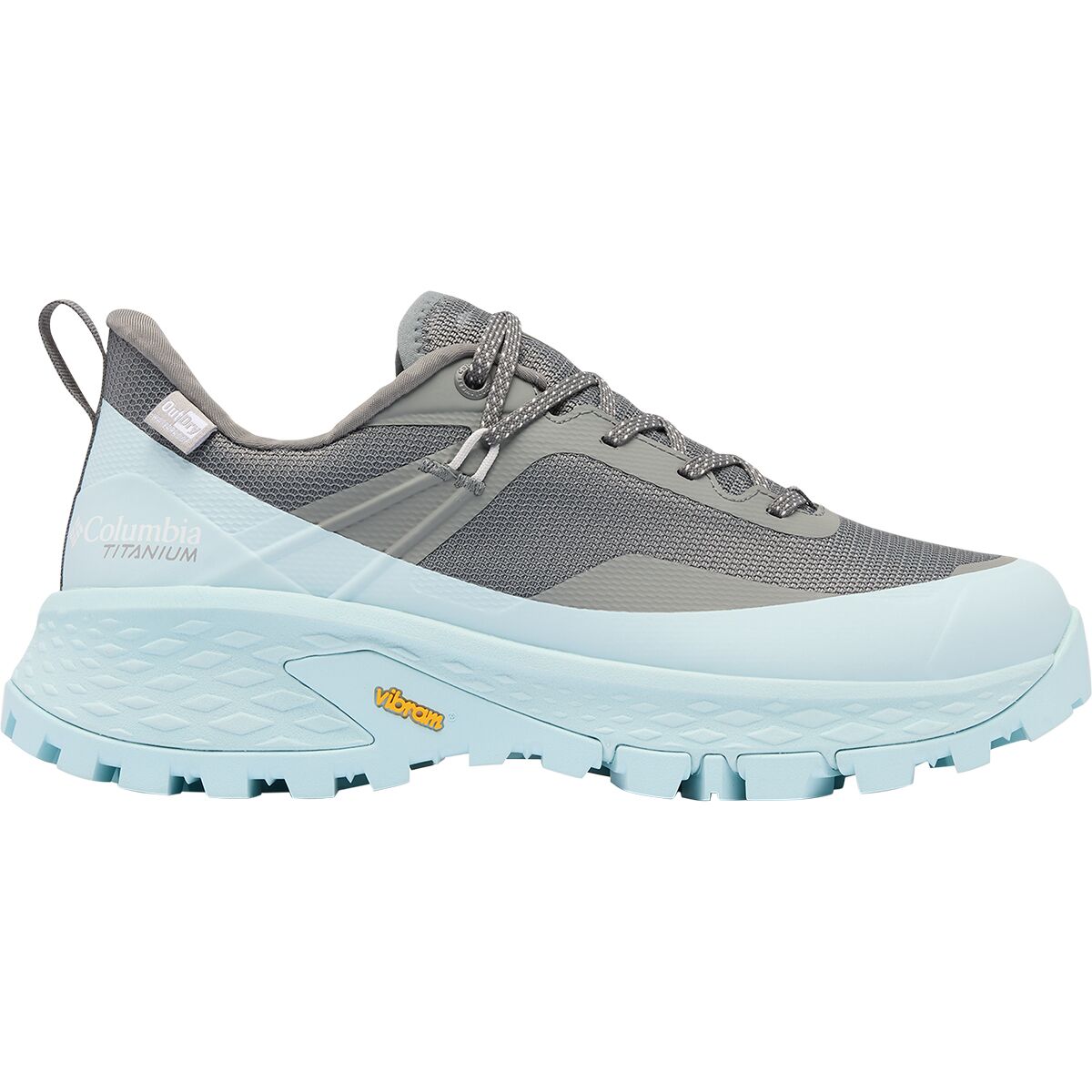 Image of Columbia Tellurix Titanium Outdry Hiking Shoe - Women's Ti Grey Steel/Marine Light, 8.0