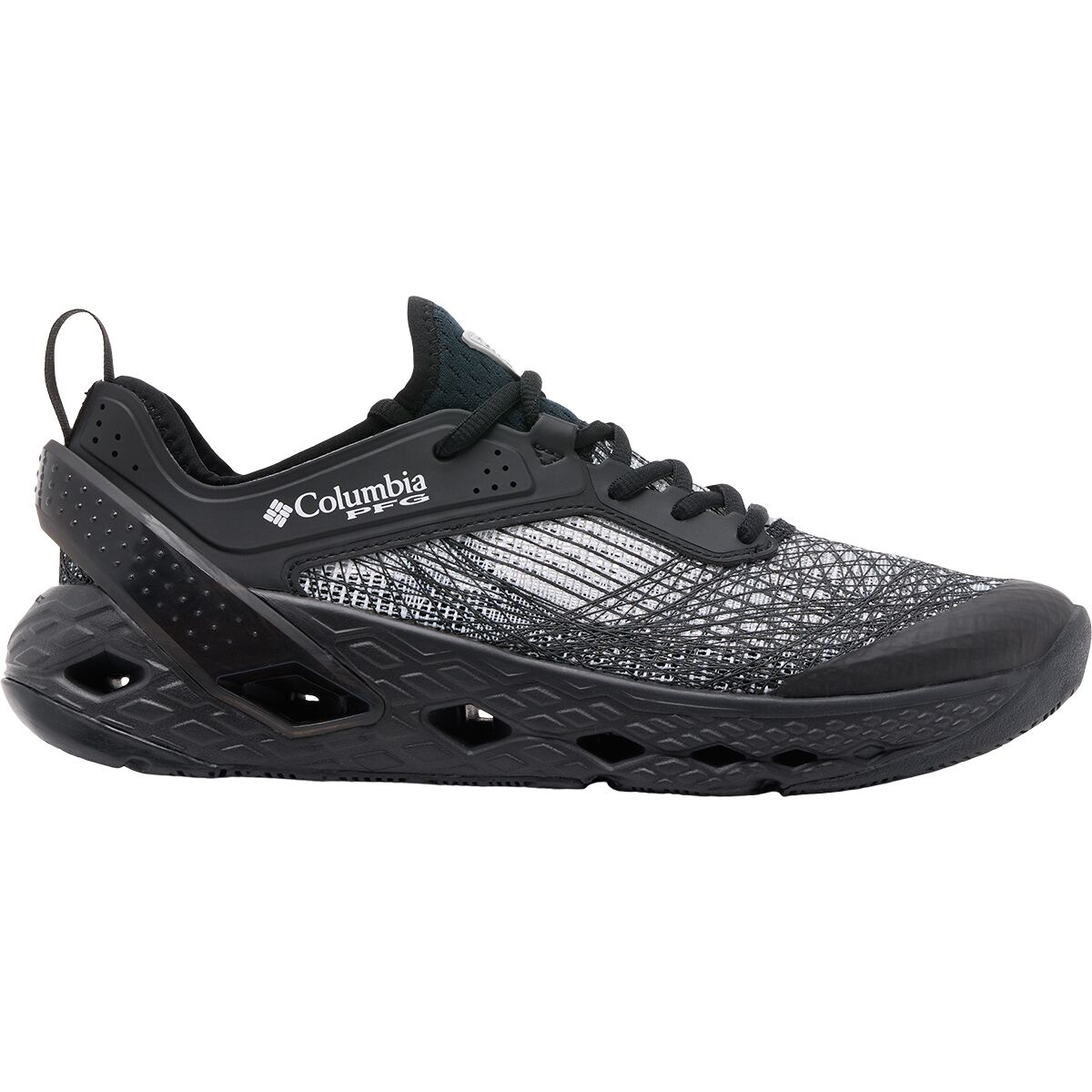 Image of Columbia Whipray Water Shoe - Men's Black/White, 10.0