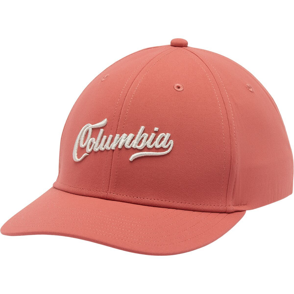 Image of Columbia Snapback Hat Washed Red/Script, One Size