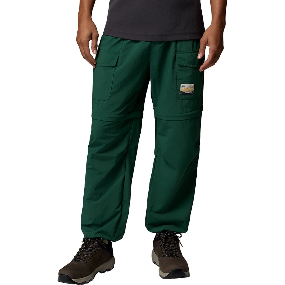 Image of Columbia Acker Rock Convertible Pant - Men's Rain Forest, XL/Reg