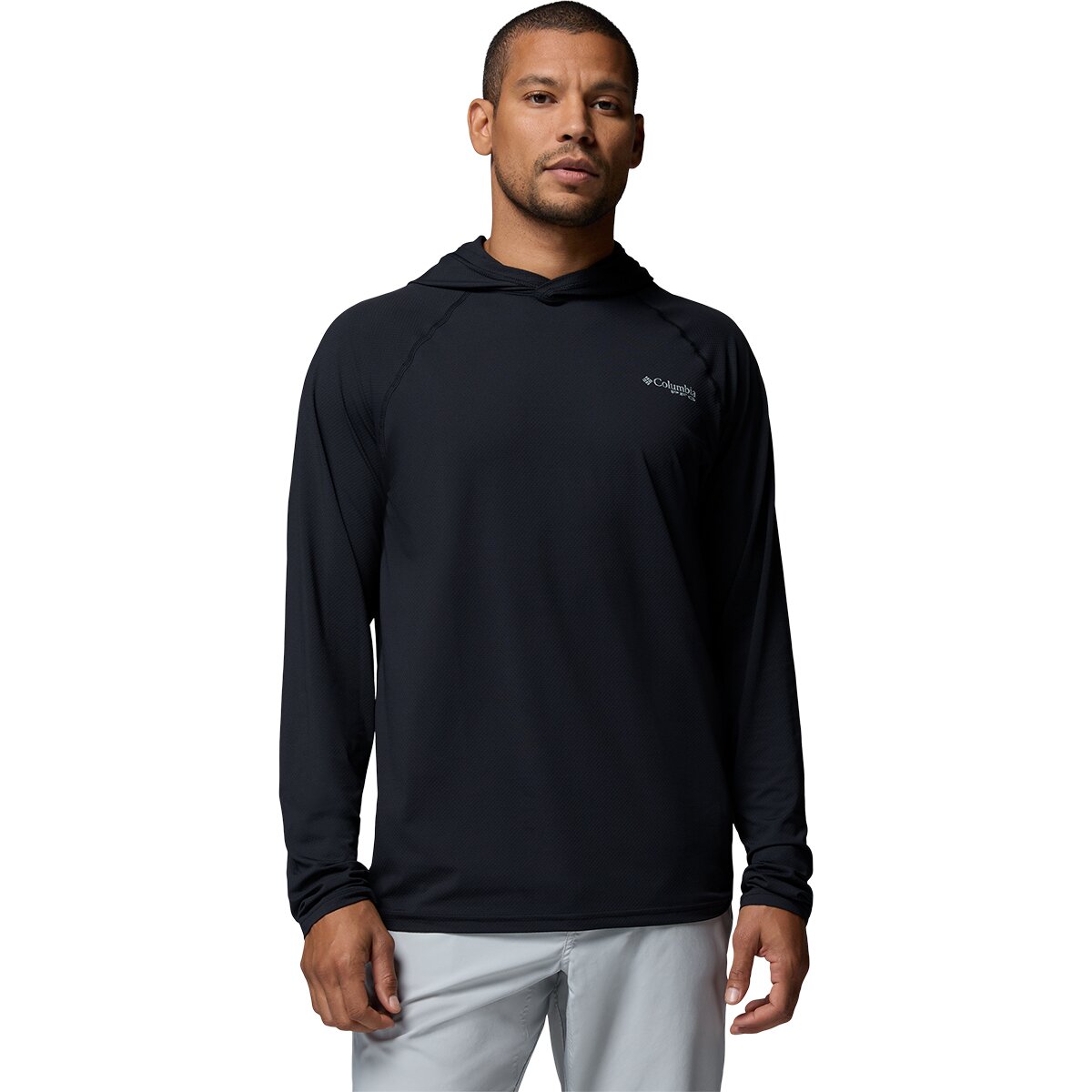 Image of Columbia PFG Solar Stream II Hoodie - Men's Black, S