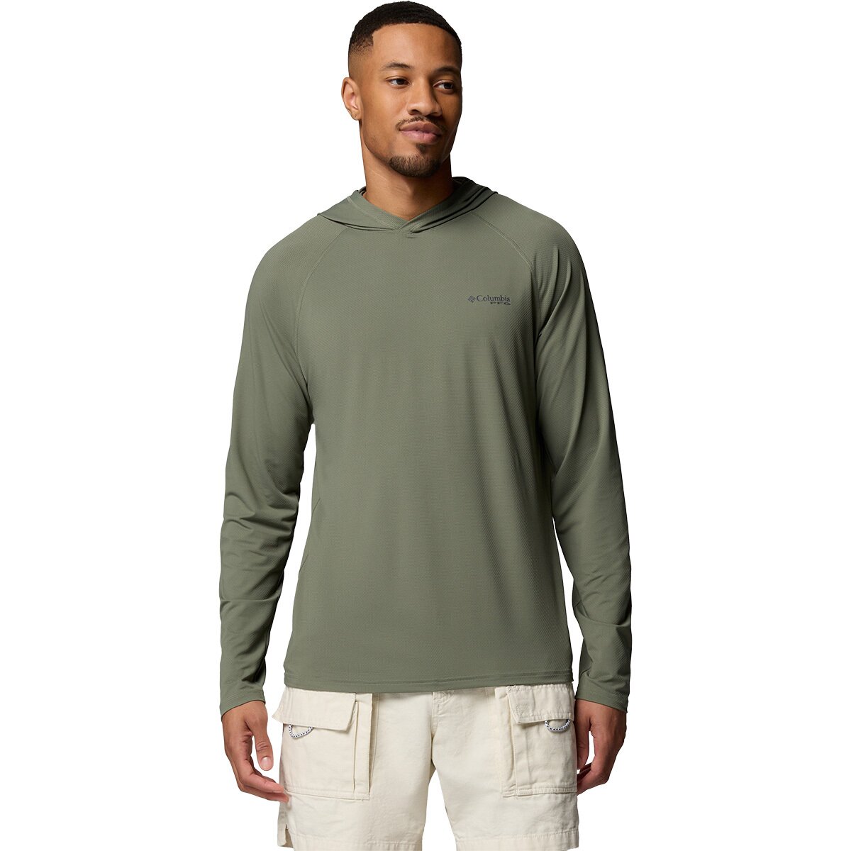 Columbia Columbia PFG Solar Stream II Hoodie - Men's Cypress, L