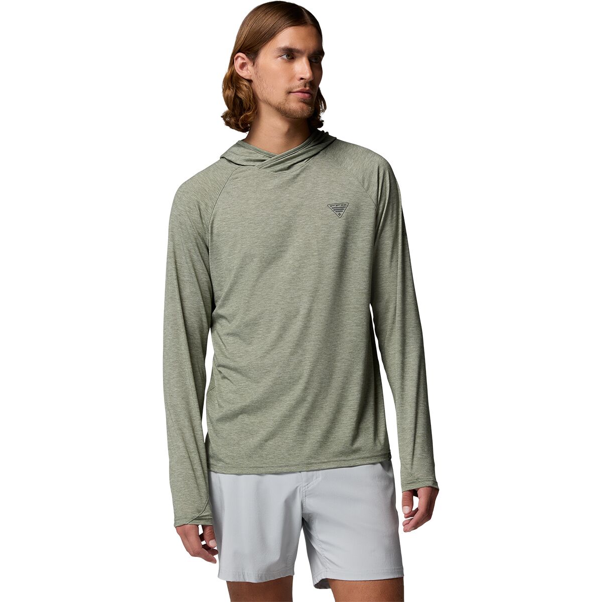 Image of Columbia PFG Uncharted II Hoodie - Men's Cypress, S