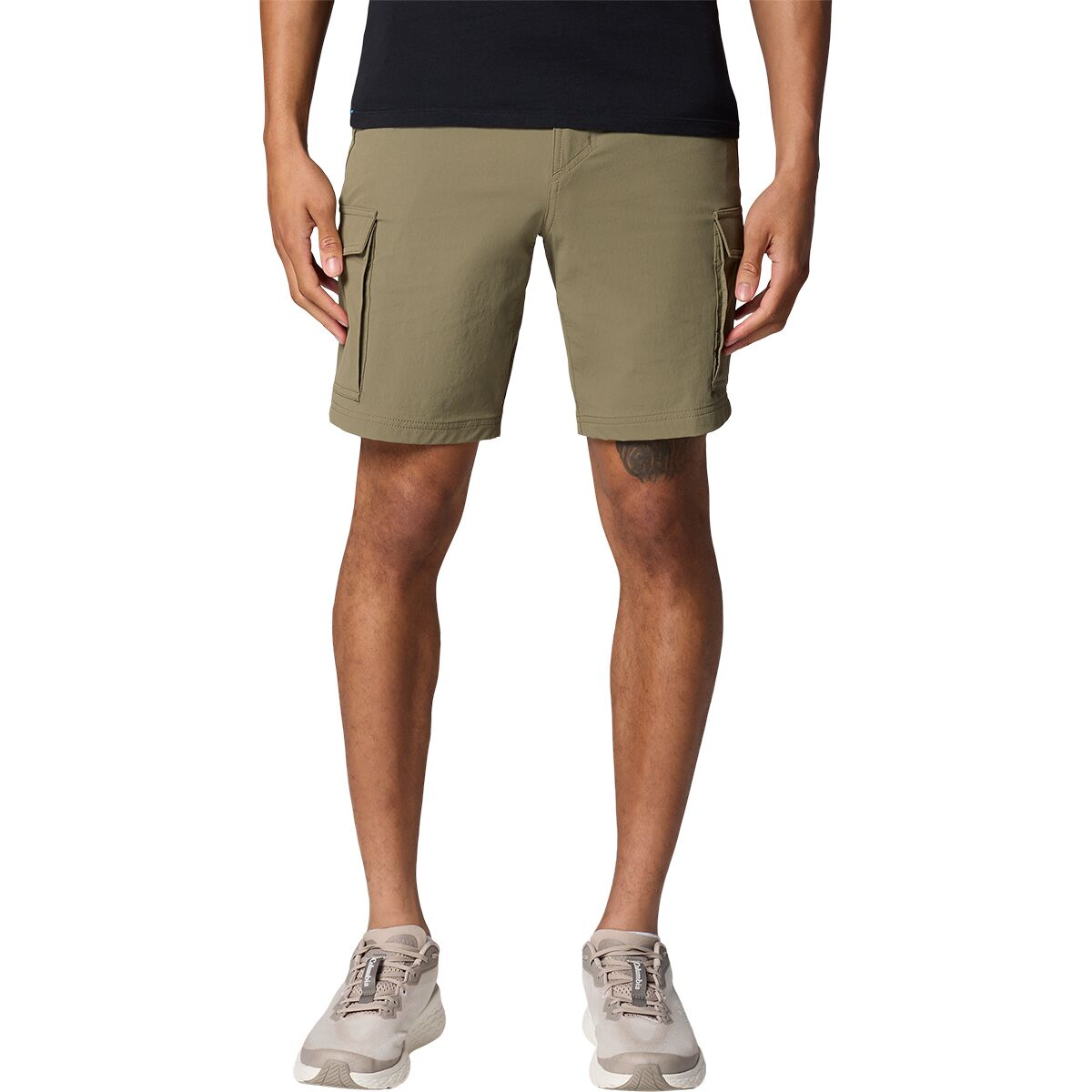 Image of Columbia ROC Tech 9in Cargo Short - Men's Stone Green, 34