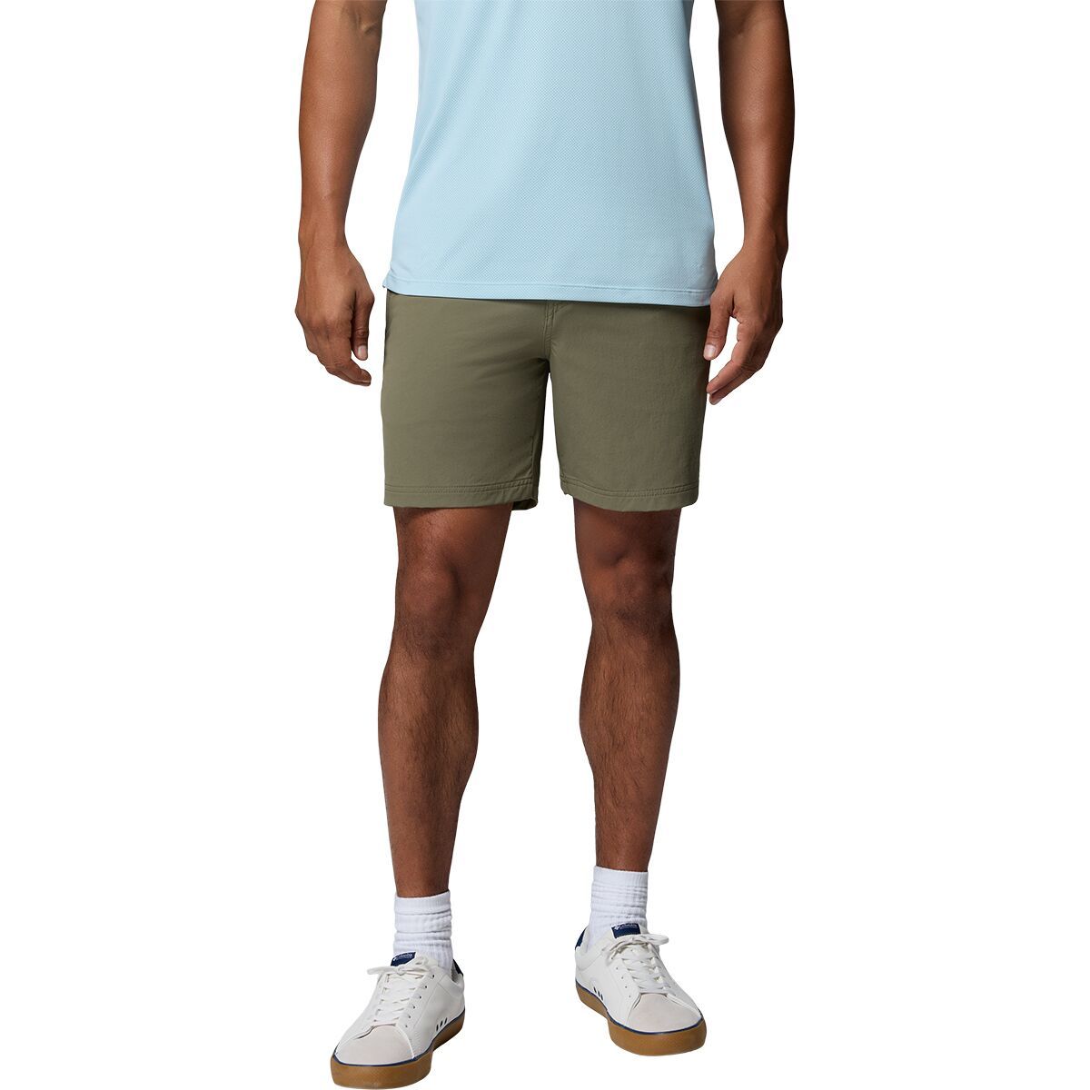 Image of Columbia ROC Tech 9in Short - Men's Stone Green, 38