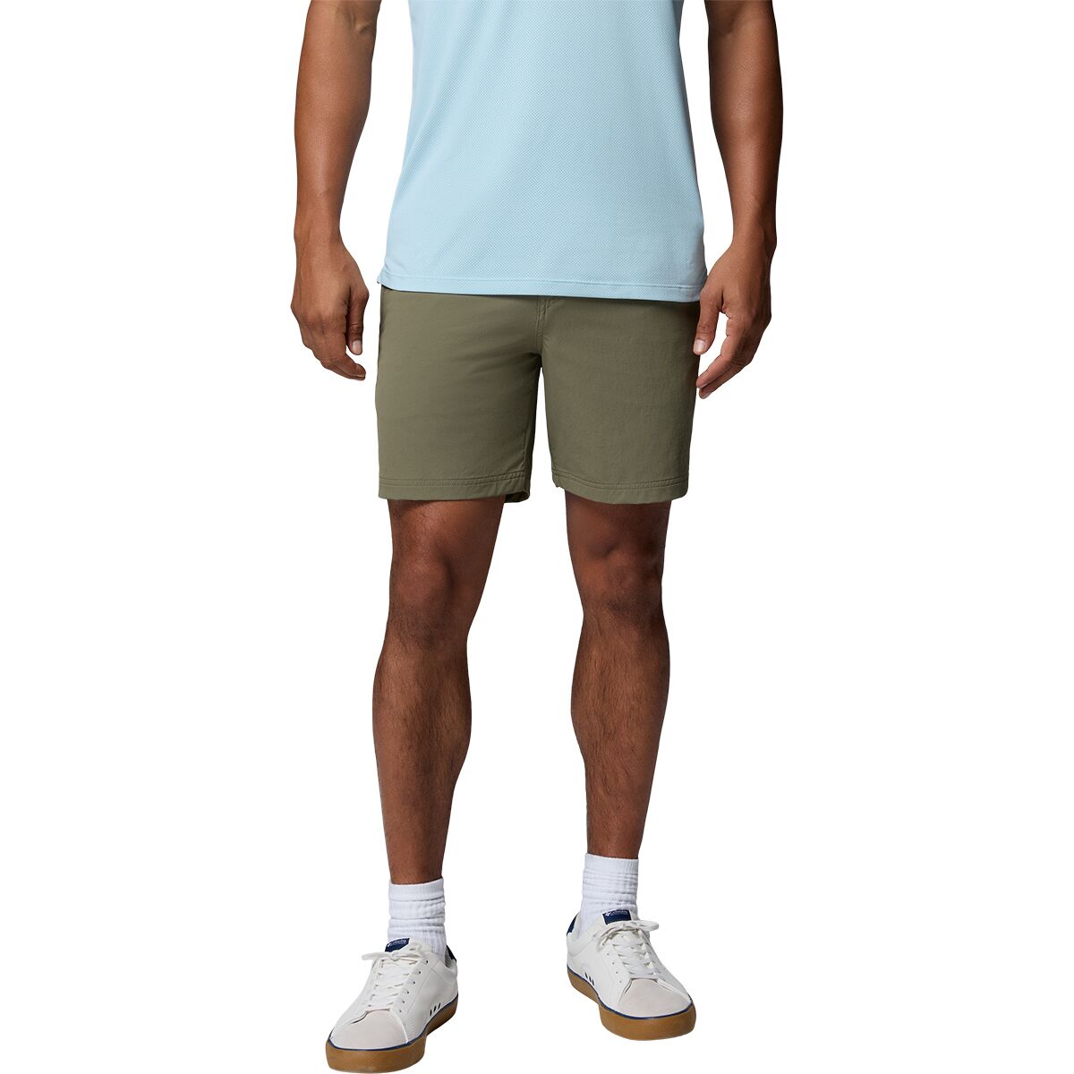 Image of Columbia ROC Tech 9in Short - Men's Stone Green, 36
