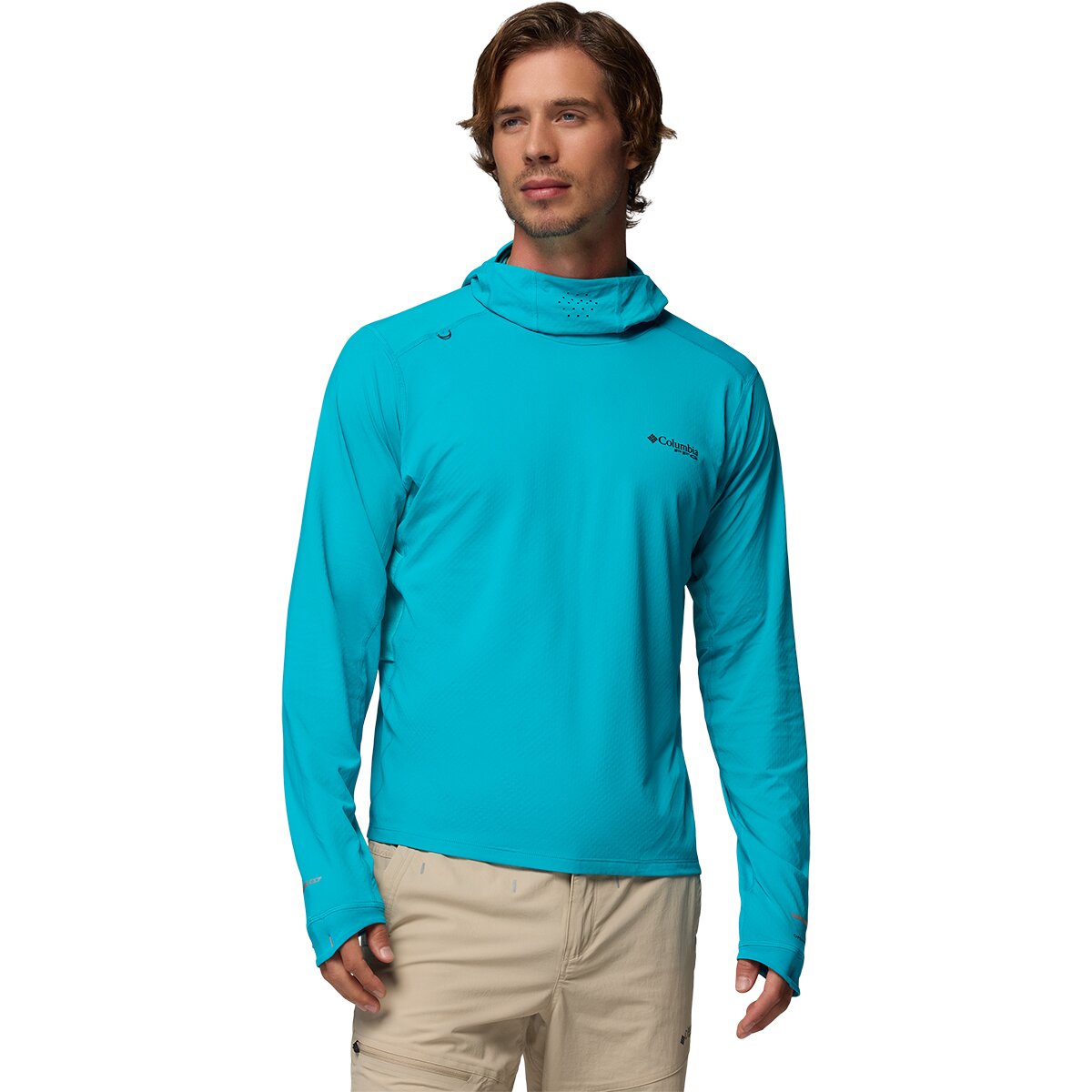 Columbia Shadowcaster Zero Hoodie - Men's Ocean Teal, M