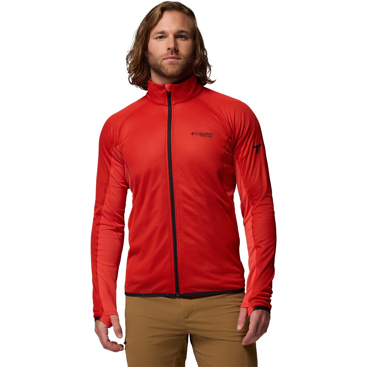 Columbia Summit Step Full-Zip Jacket - Men's Super Sonic, XL