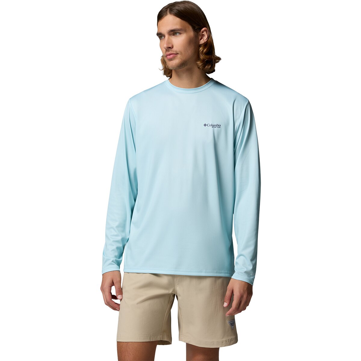 Image of Columbia Terminal Tackle PFG Dare Devil Long-Sleeve Shirt - Men's Marine Light, XXL