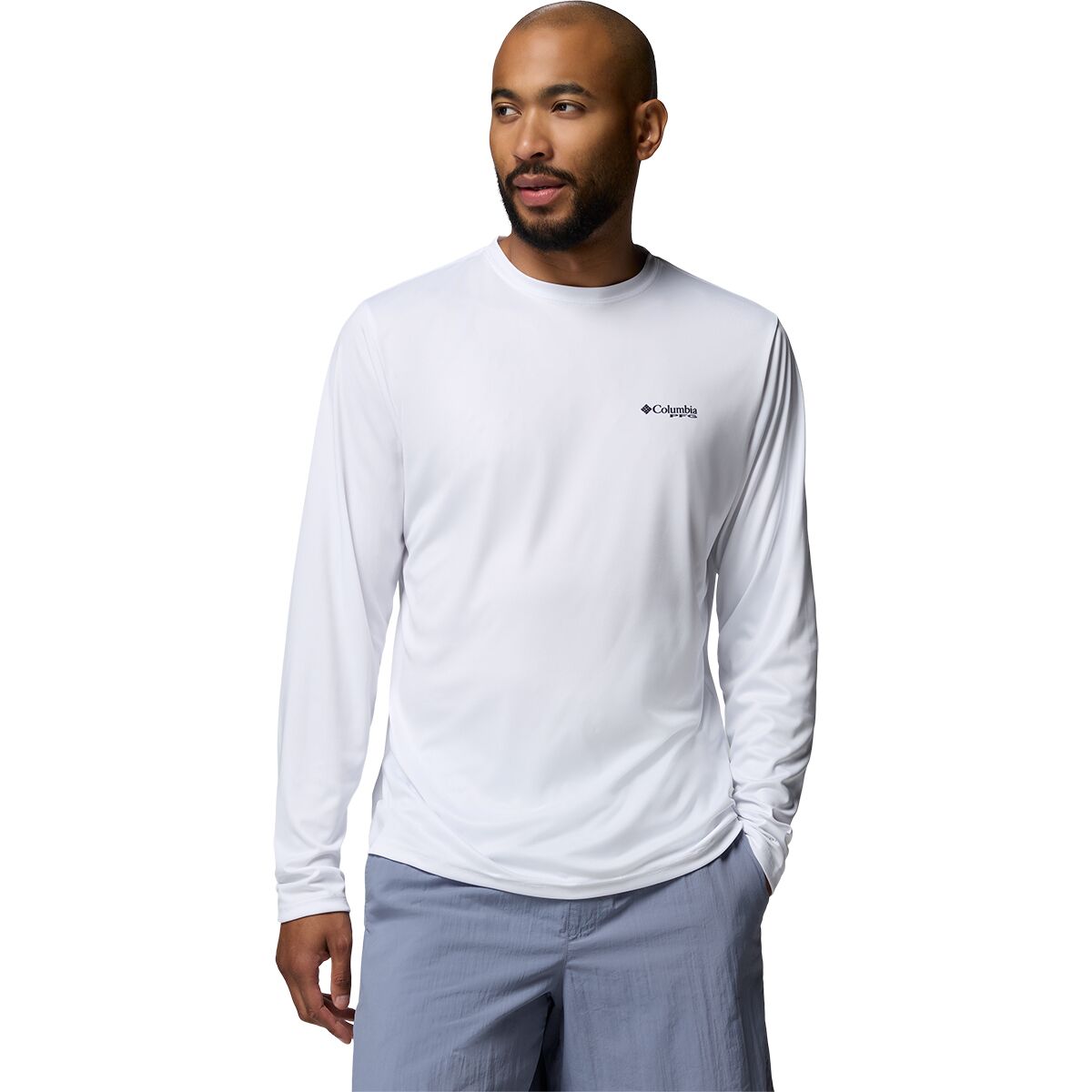 Image of Columbia Terminal Tackle PFG Sea Creature LS Shirt - Men's White, M