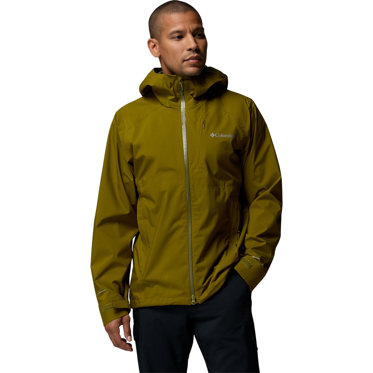 Image of Columbia Trailborne 2.5L Shell - Men's Mossy Green, S
