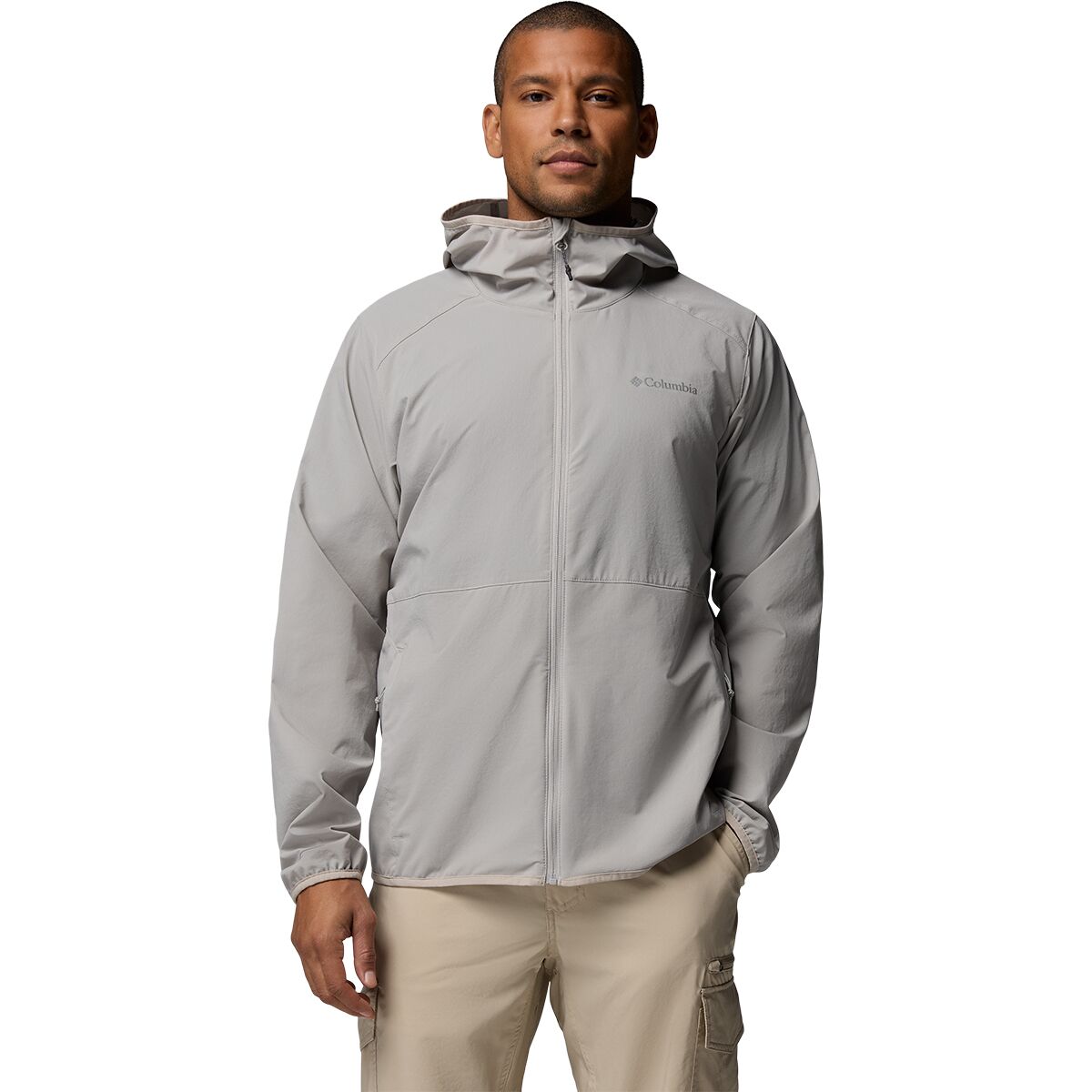 Image of Columbia Trailborne Jacket - Men's Flint Grey, XXL