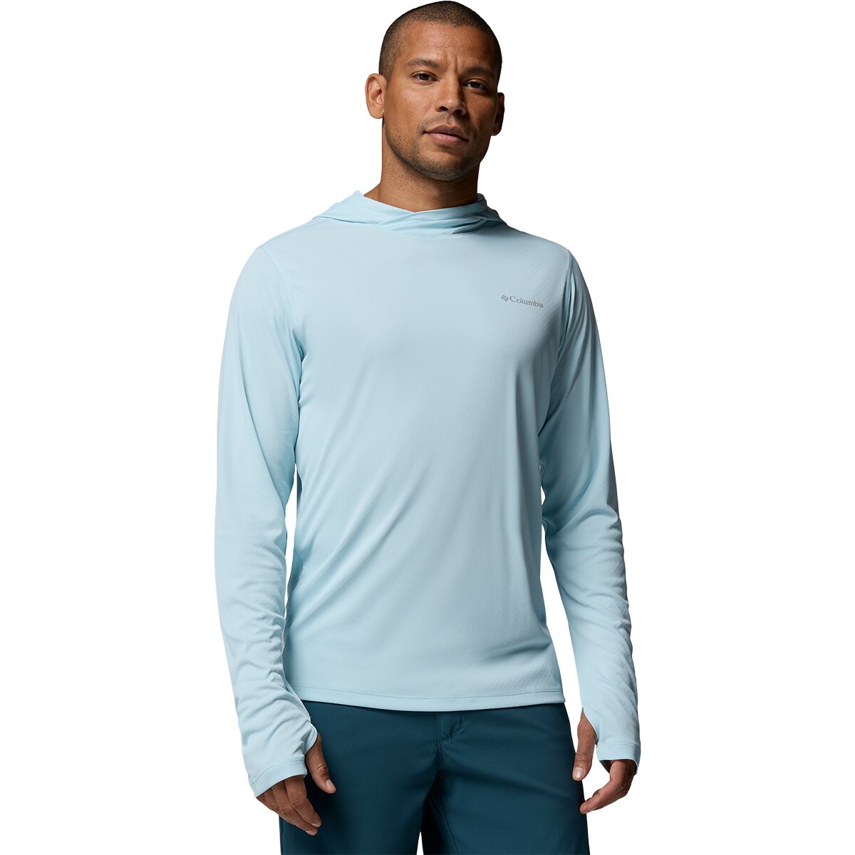 Image of Columbia Zero Rules Lite Hoodie - Men's Marine Light, L
