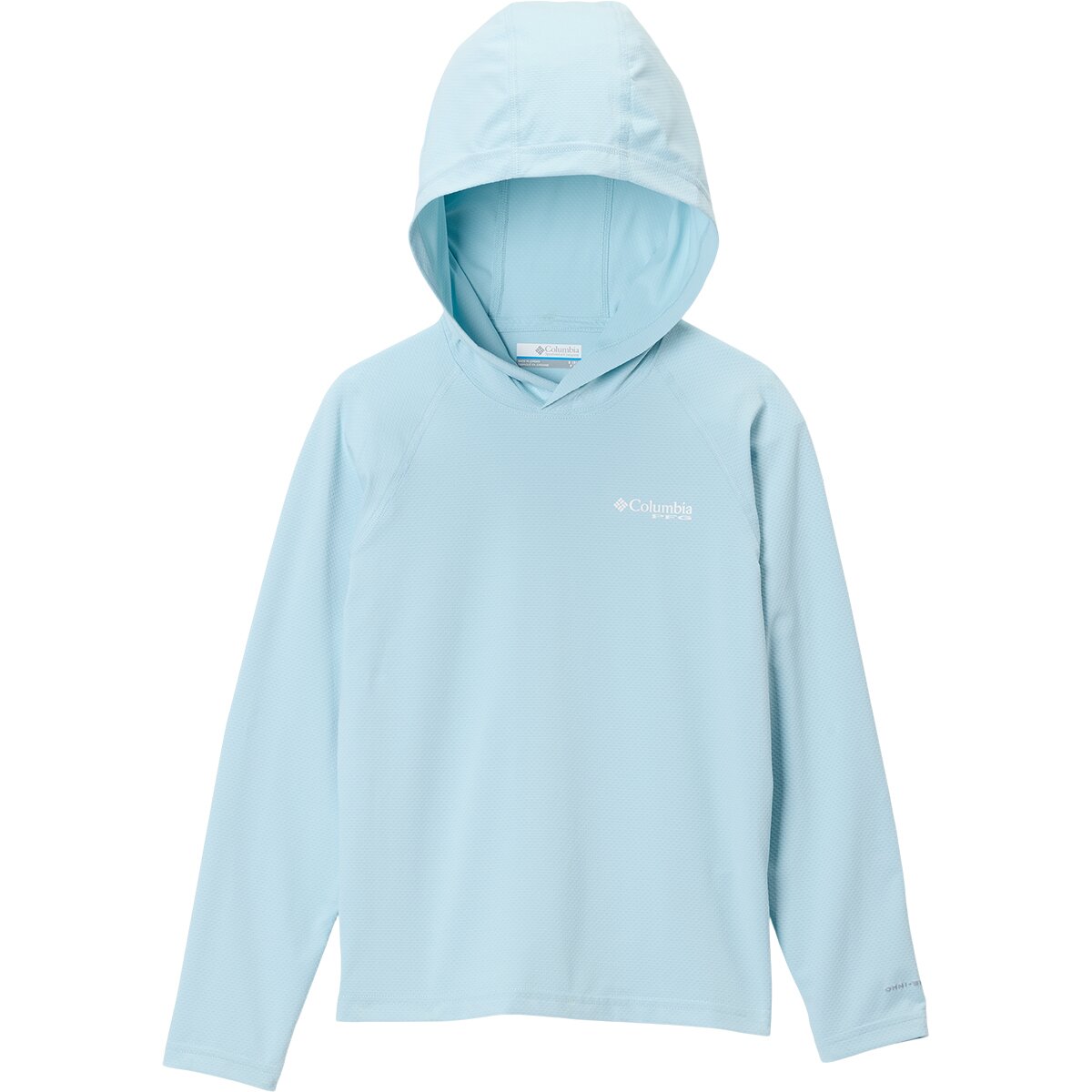 Image of Columbia PFG Solar Stream II Hoodie - Kids' Marine Light, L