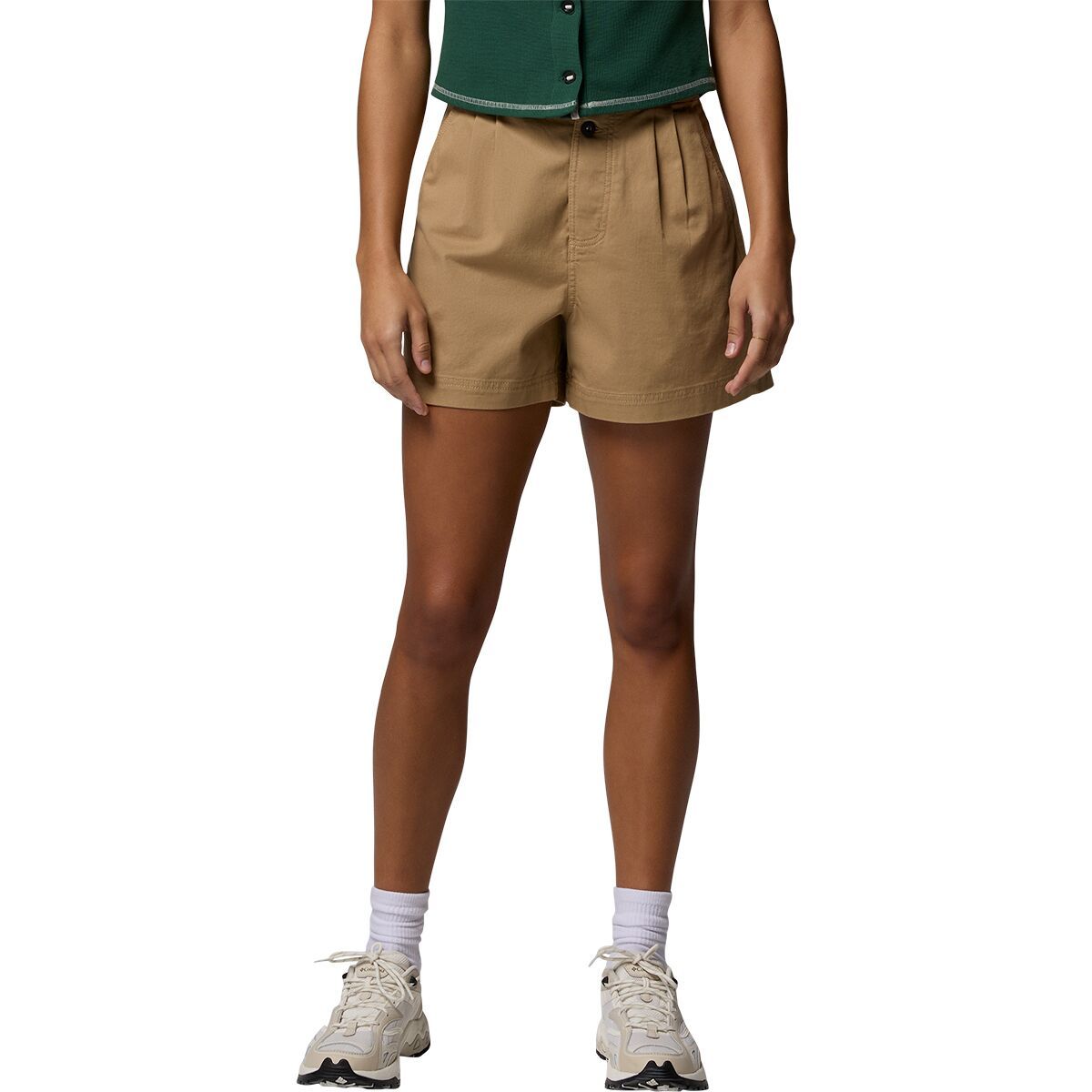 Image of Columbia Acker Rock Twill 5in Short - Women's Beach, 12