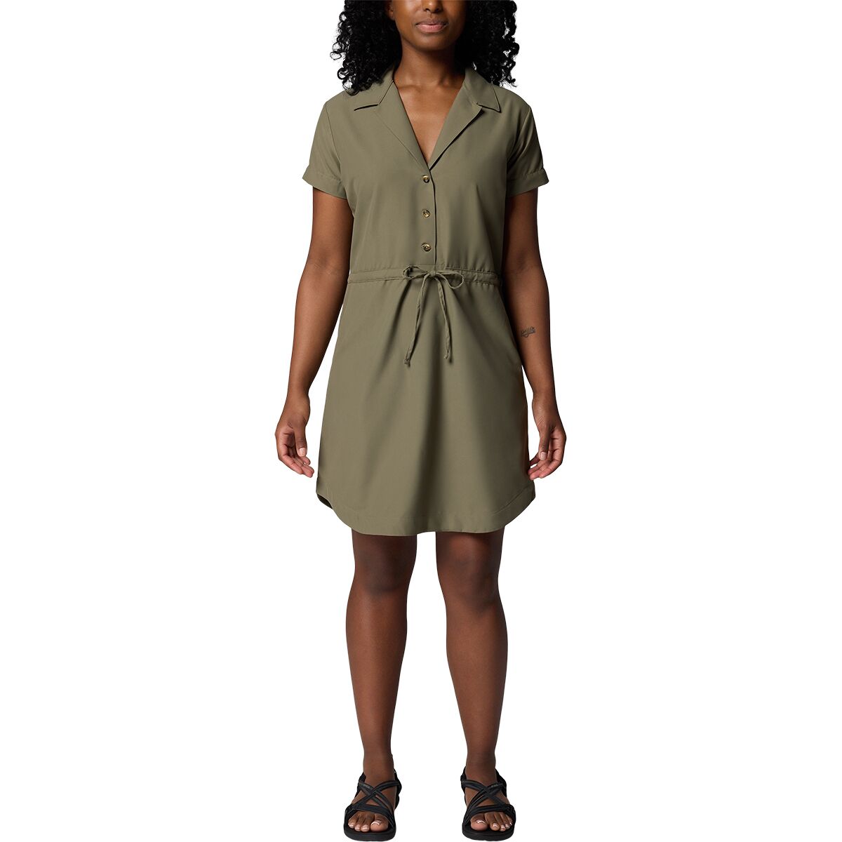 Image of Columbia Cedar Crest Dress - Women's Stone Green, M