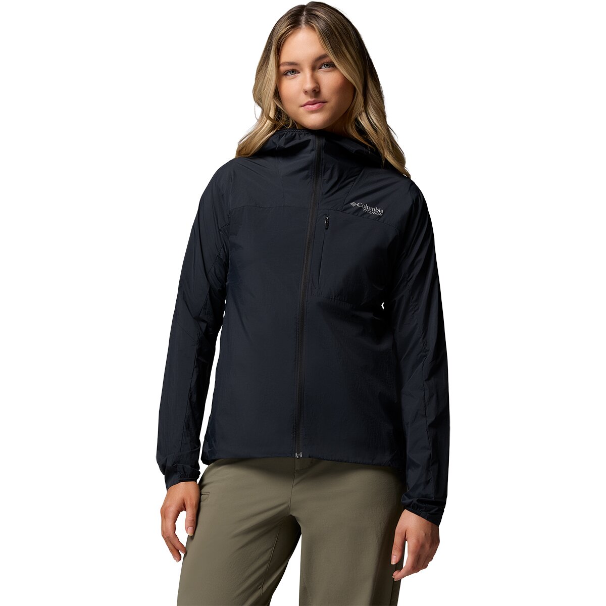 Image of Columbia Khyex Pro Wind Jacket - Women's Black, M