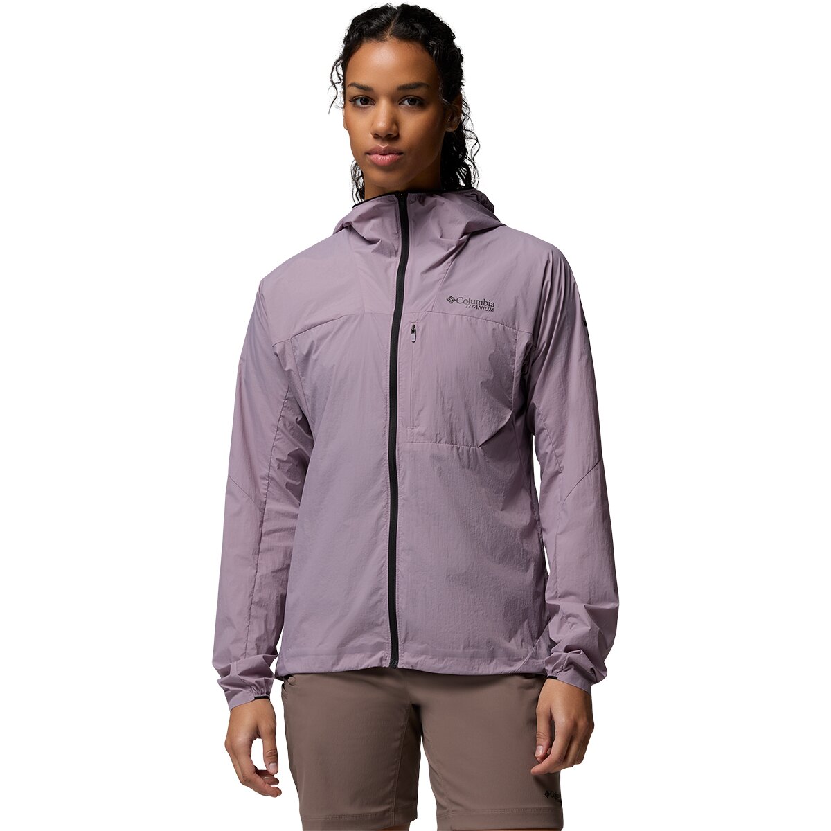 Image of Columbia Khyex Pro Wind Jacket - Women's Shale Purple, XL