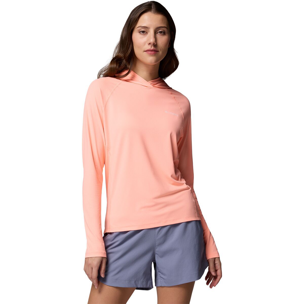 Image of Columbia PFG Solar Stream II Hoodie - Women's Tiki Pink, XL