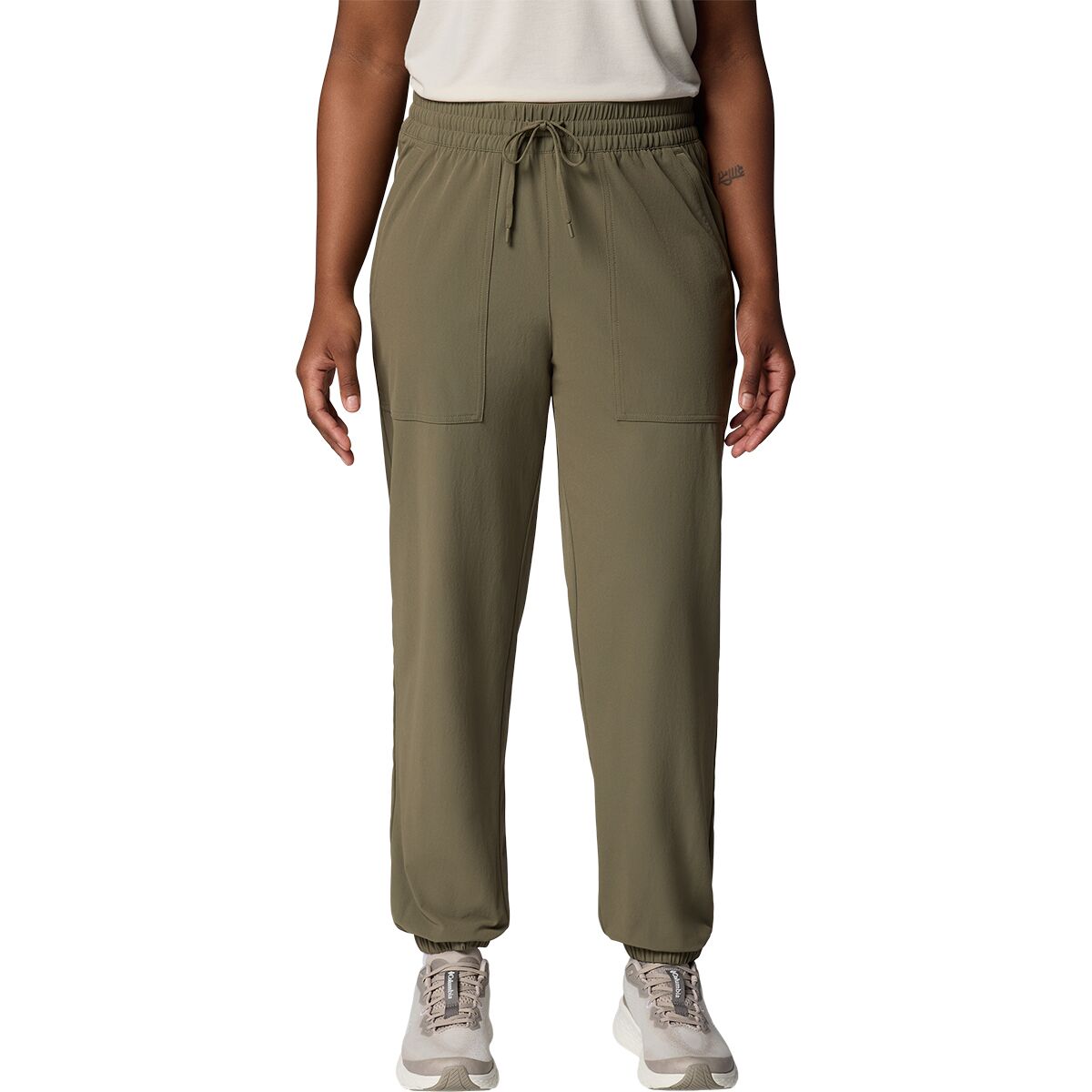 Image of Columbia Pinetown Canyon Jogger - Women's Stone Green, S/Reg